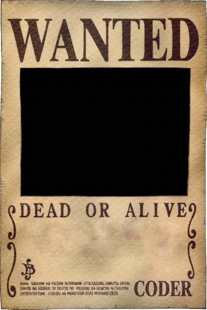 Wanted Frame